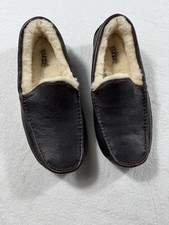 UGG Ascot Slipper Men s China Tea US 9 Brown Suede Slip On