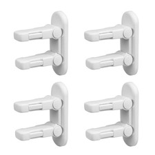 Snowharp Child Proof Door Lever Lock, Door Handle Lock, Durable ABS with
