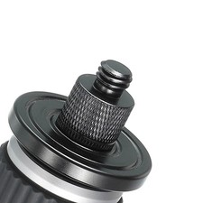 2Pack Mic Stand Adapter 1/4 Female x M8 Male for Microphone Stand Black