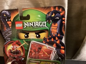 Lego Ninjago Masters of Spinjitzu Fangdam 9571  Battle Spinner Spinja Snake 2012
