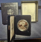 1994-P Proof American Silver Eagle 1oz Silver Coin w/ Box & COA Lowest Mintage!!