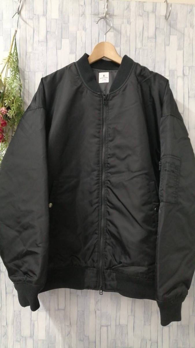 【美品】LANVIN en Bleu MA-1 フライトジャケット ランバン LANVIN en Bleu（ランバンオンブルー）｜MA-1一覧 - WEAR