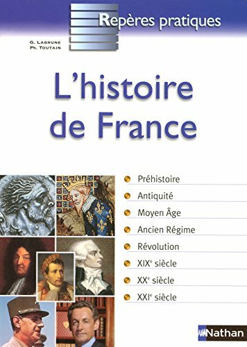 Reperes Pratiques: Histoire De France by Toutain, Philippe Paperback Book The - Imagen 1 de 2