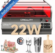 Refurbished Creality Falcon2 Pro 22W Enclosed Laser Engraver & Cutter for Wood
