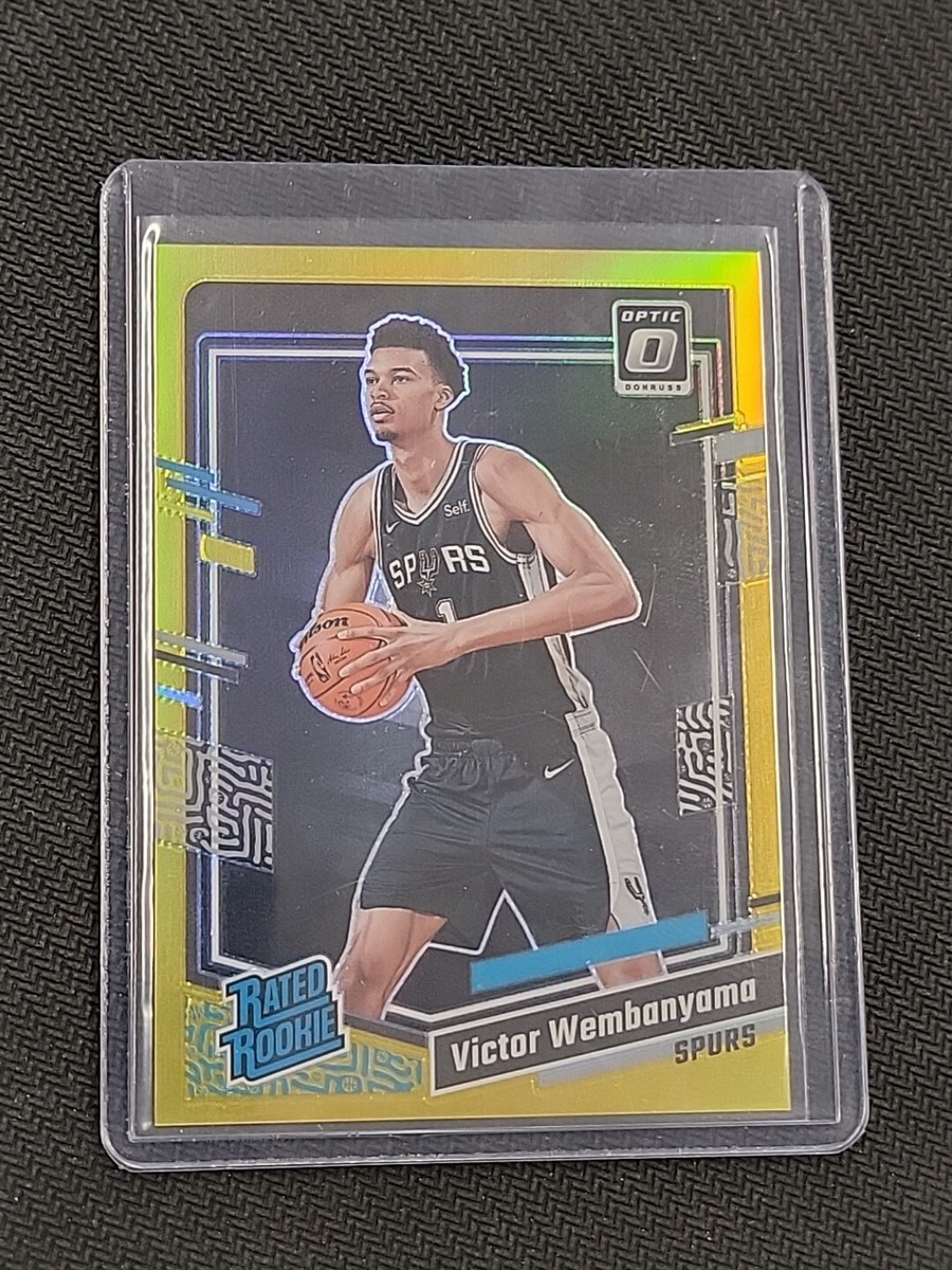 2023-24 Optic Gold Victor Wembanyama /10 - Gold Rookie Rated 
