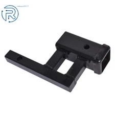 Trailer Hitch Receiver Rise-Drop Tow Adapter Extender Extension 1-1/4" to 2"