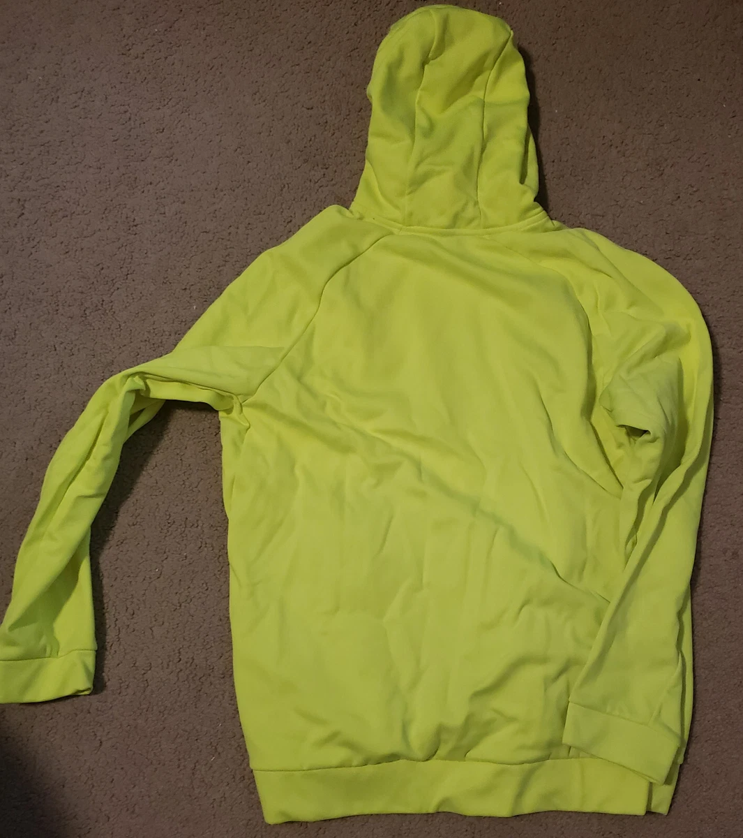 Nike Bright Yellow hoodie size XL | eBay