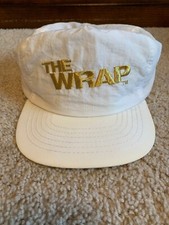 Vintage Winston The Wrap Snapback Hat Tobacco Advertising Nylon