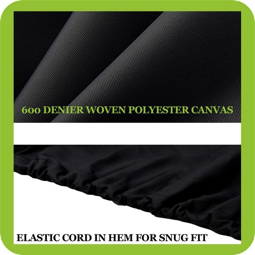 Black Snowmobile Cover fits Models: Polaris Indy 500 XC 1999-2001 2002 2003 - Picture 3 of 8