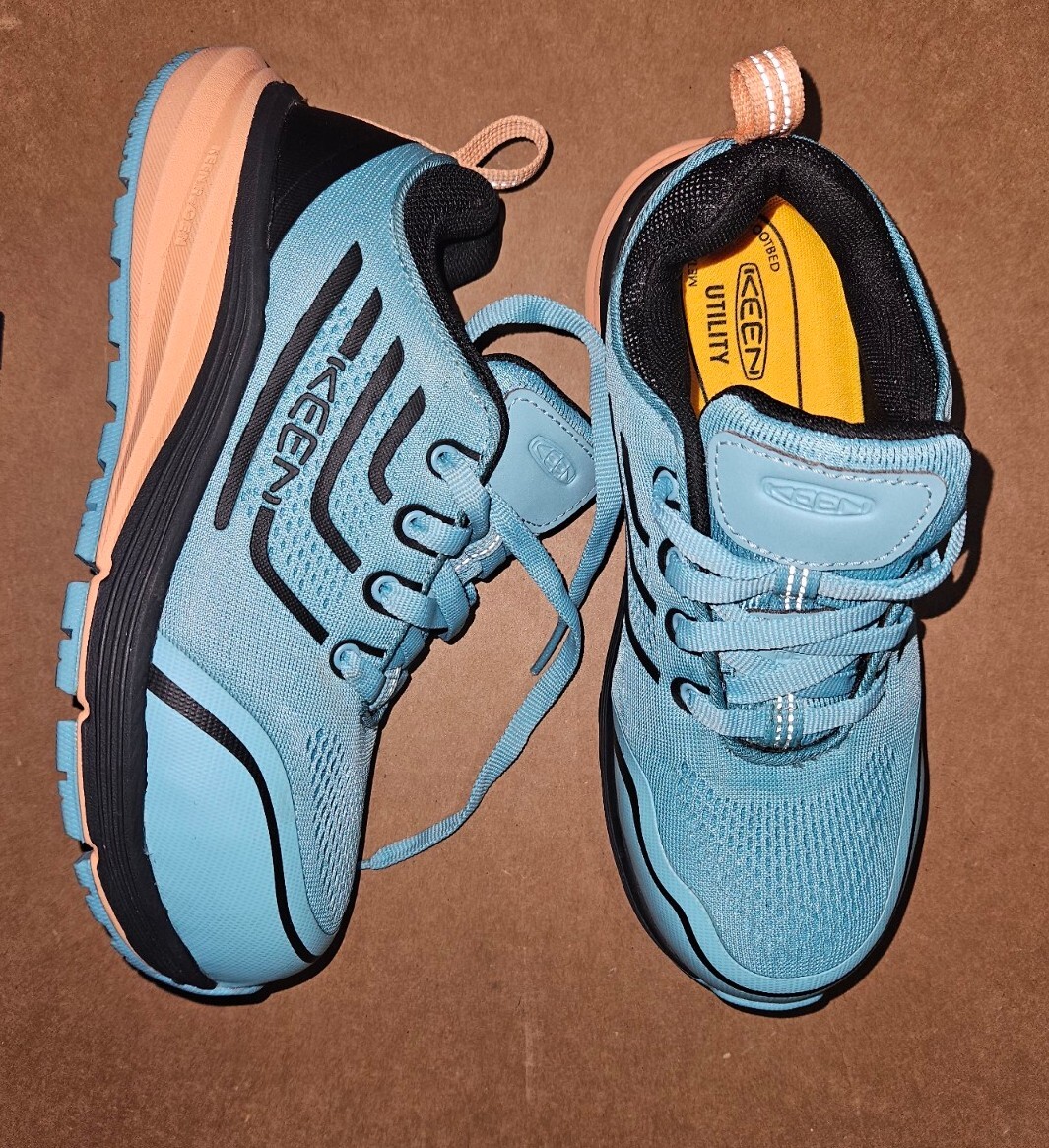 KEEN Utility Carbon Toe Work Shoes‎ Lace Up ASTM F2413-18 Aqua 8.5 W Womens Amazon.com: KEEN Utility Women main image 3
