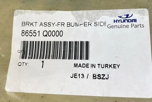 Hyundai I20 III BC3 From 20- Holder Guide Bumper Front Left 86551-Q0000 - Picture 2 of 7