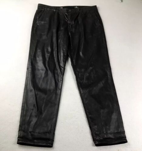 AG Adriano Goldschmied Pants Womens 31 Regular Black The Caden Tailored Trouser