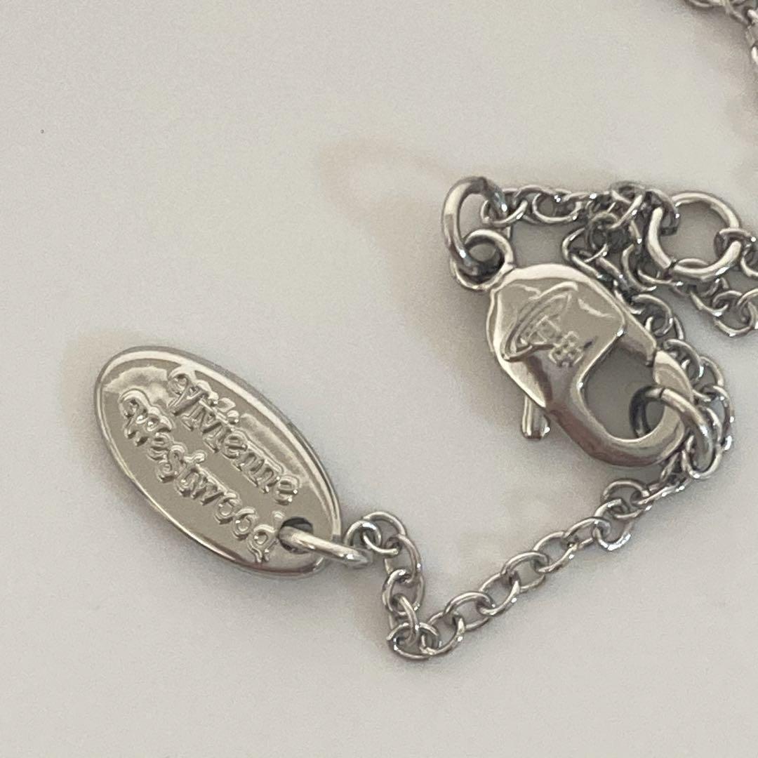 Vivienne Westwood Silver Petra Necklace Silver Shell Heart w Vivienne Westwood Silver Petra Necklace Silver Shell Heart w