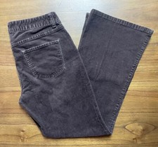 Talbots Brown Signature Boot Womens Size 10P Corduroy Pants Trousers
