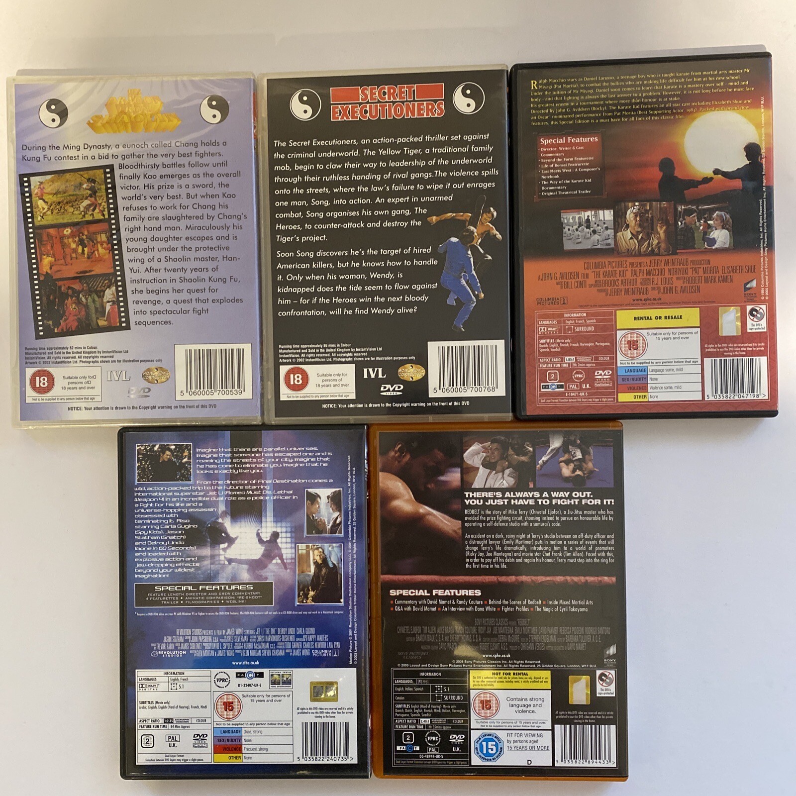 Martial Arts Dvd Bundle Lot (17 Titles) Invincible Obsessed Fighter NEW & USED eBay