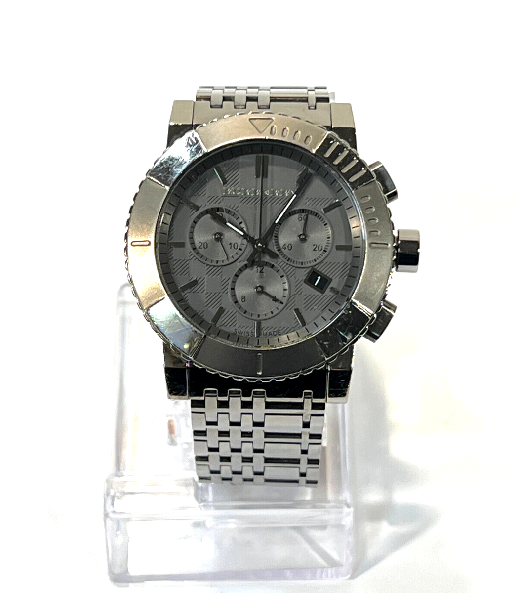 Burberry BU2305 Trench 42mm Chronograph Dark Grey Swiss Burberry BU2305 Trench 42mm Chronograph Dark Grey Swiss