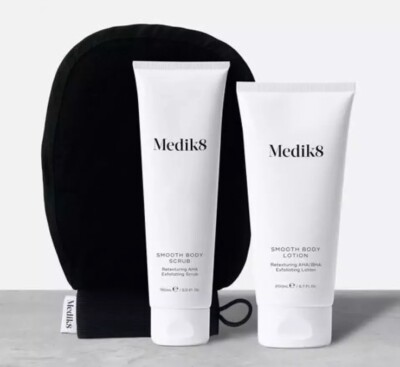 (NEU) - Medik8 SMOOTH BODY EXFOLIATING KIT  - UVP 52 