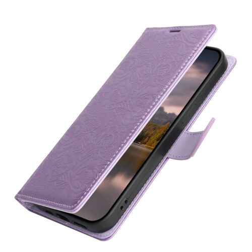 Floral Embossed Wallet Case For Samsung Galaxy S25 S24 S23 S22 S21 S20+ FE Ultra - Picture 39 of 57