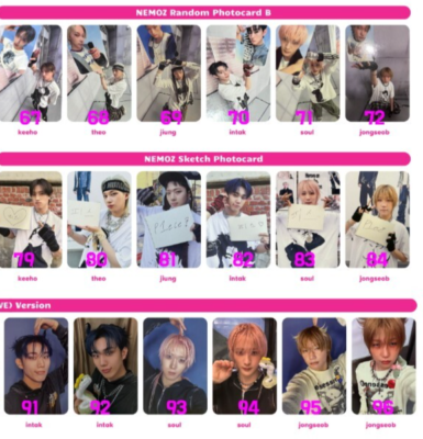 P1 Harmony - DUH! Official Original PHOTOCARD KOR SELLER KPOP 피원