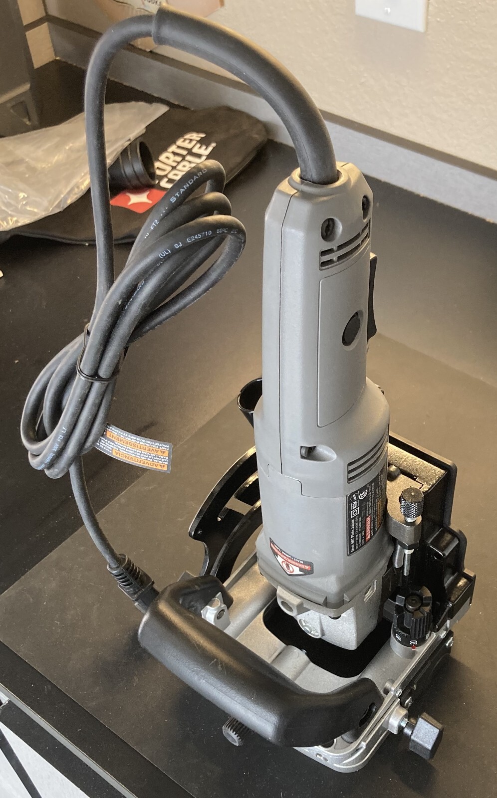 Open Box Porter Cable Plate Biscuit Joiner Model 557 with Case