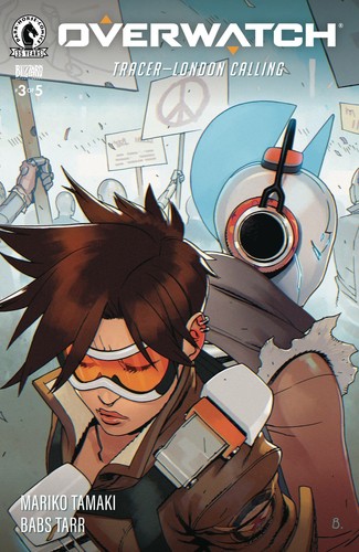 Overwatch Tracer London Calling #1-5 | Cubiertas seleccionadas A B Dark Horse casi nuevo 2021 - Imagen 4 de 17