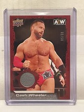 2022 AEW All Elite Wrestling Cash Wheeler #44 Red Mat Relics #/50