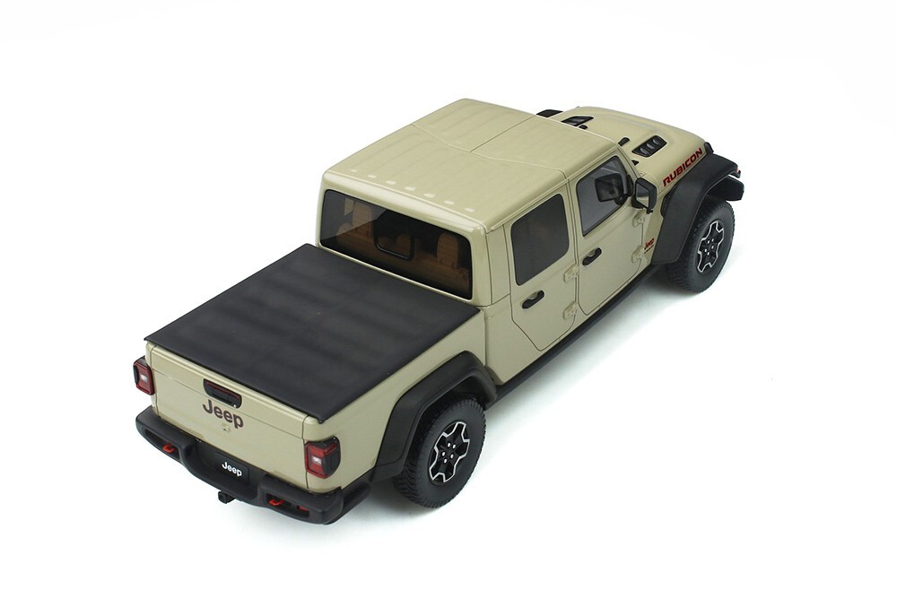 1/18 Jeep Gladiator Rubicon Truck 2022 Light Green Model Car by GT