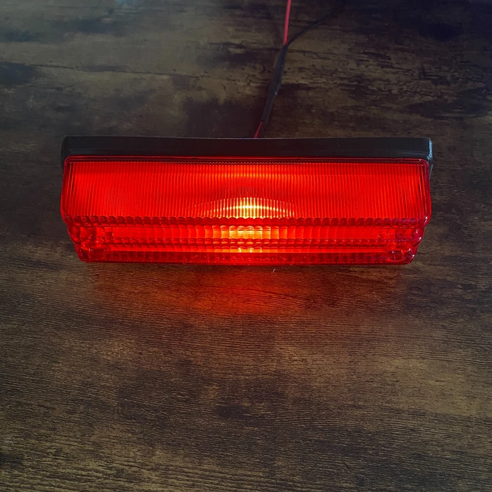 1985-1987 HONDA ATC 250ES BIG RED TAIL LIGHT ASSEMBLY (WITH LED) *3D PRINTED* - Image 4 of 4