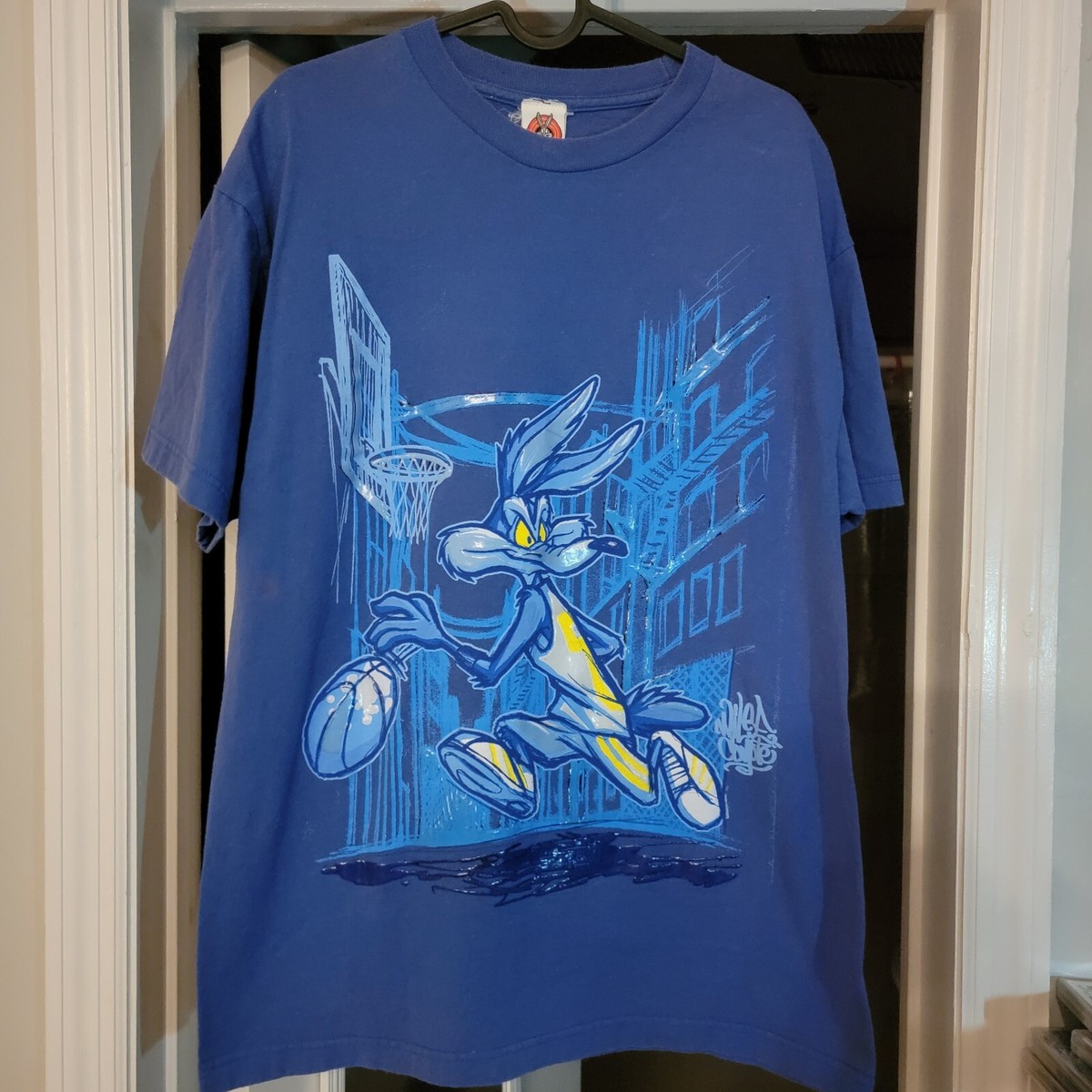 【KITHビンテージ】ワイリー・コヨーテ Tシャツ キムタク着 同型同色 WARNER BROS ワーナーブラザーズ ワイリー