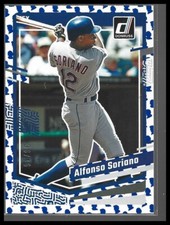 Alfonso Soriano 2023 Donruss #192 Presidential Collection SN Texas Rangers #/46