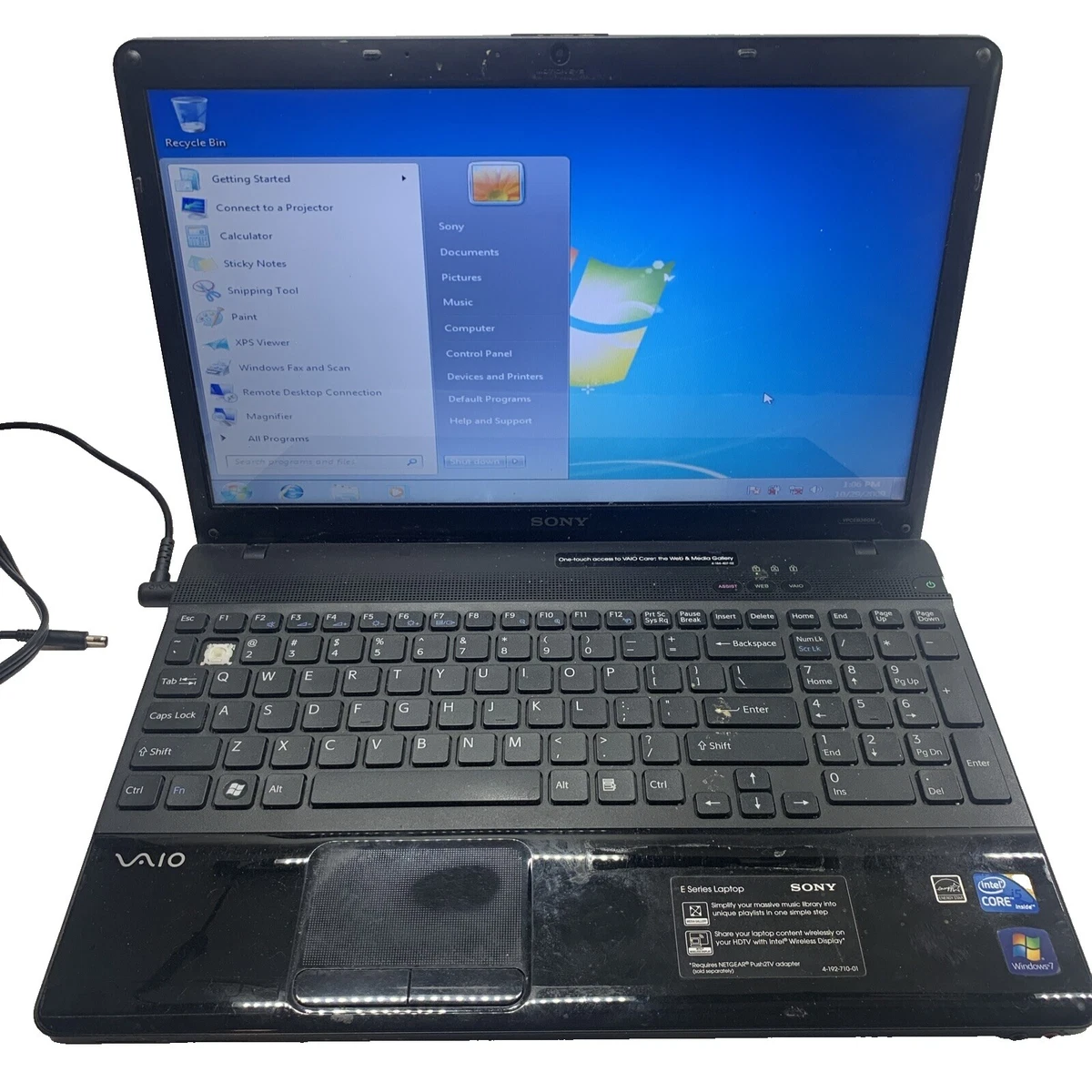 Sony Windows 7 PC Laptops & Netbooks for sale | eBay