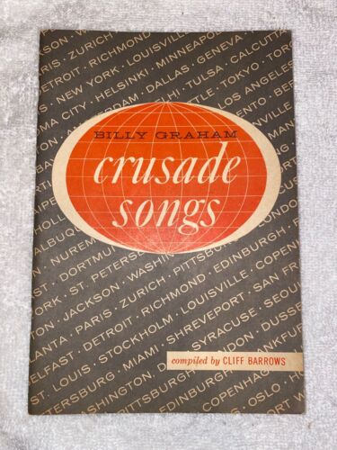 VINTAGE BILLY GRAHAM CRUSADE SONGS 1957 - Picture 1 of 2