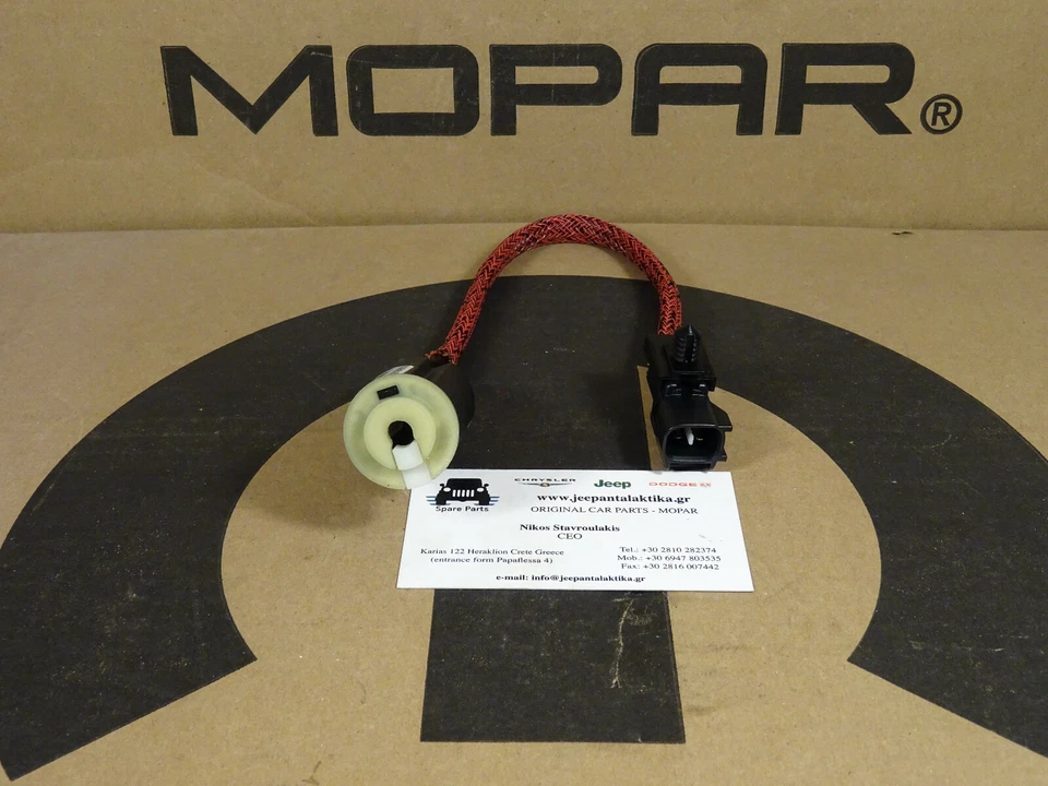 Interruptor de arranque embrague Jeep Wrangler TJ 97-06 56009047 nuevo genuino Mopar Foto 3 de 4