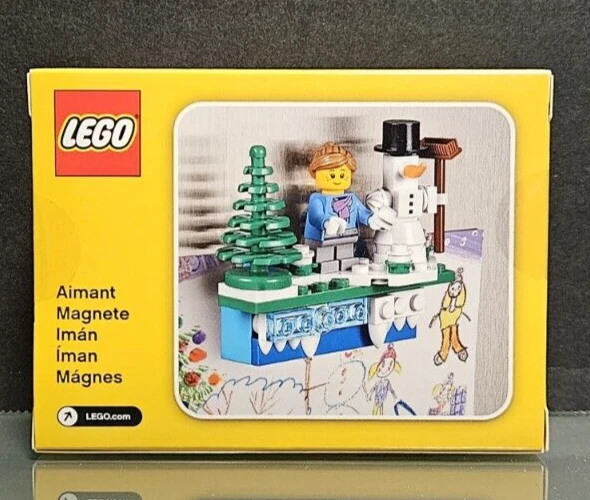 Lego iconic sale holiday magnet