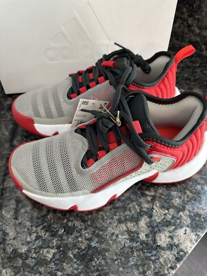 Adidas Big Kids Trae Unlimited J Basketball Shoes Red Metal  display picture 1