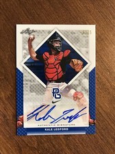 Kale Ledford 2016 Leaf Perfect Game Blue Auto BA-072 Georgia Bulldogs /15
