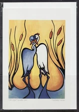 NEW DAY/NOUVEAU JOUR - Mi-kmaq Metis - Nathalie Coutou - New 6" x 9" Art Card