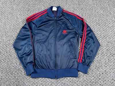 VTG 80s adidas ATP Keyrolan Trefoil Track Jacket Adult Small VTG 80s adidas ATP Keyrolan Trefoil Track Jacket Adult Small