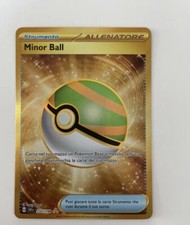 CARTA POKEMON ALLENATORE MINOR BALL RARE SECRET 255/198  MINT