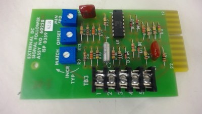 External Dc Signal Follower Assy No 60220 Isp 0359 0218