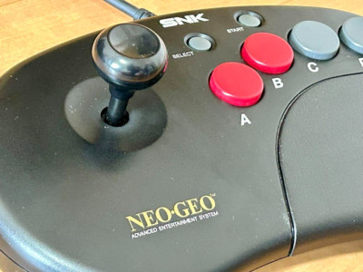 Neo Geo Controller Stick Pro Arcade Joystick AES CD NGCD CDZ Japan getestet