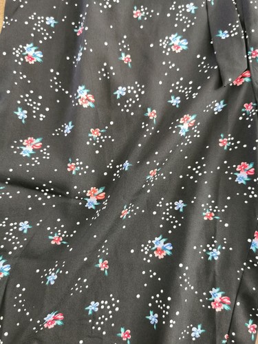 Wednesday's Girl Floral Print Jumpsuit Black Women's Size Medium BRAND NEW - Picture 3 of 6
