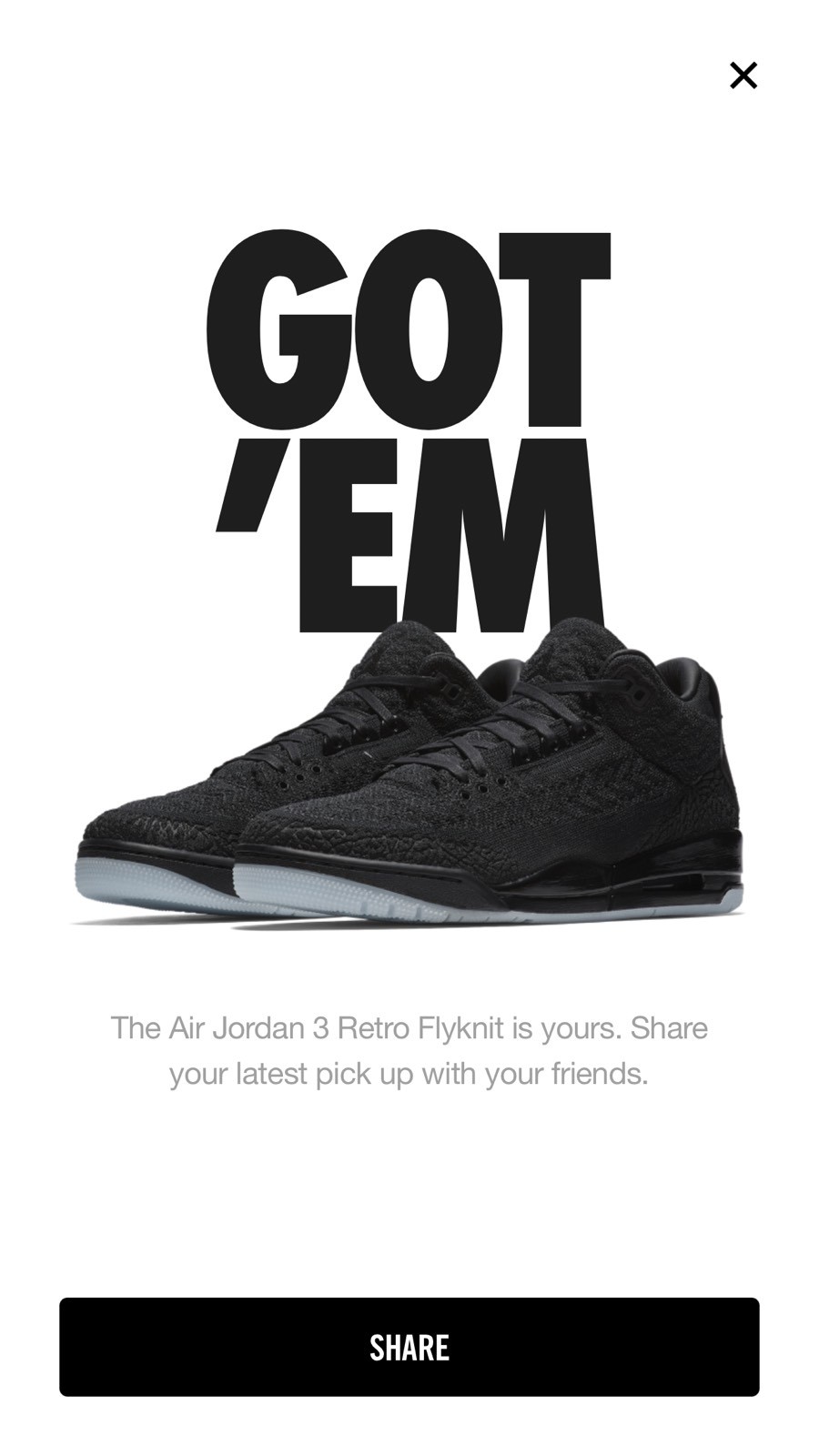 AIR JORDAN 3 FlYKNIT BLACK Cheap and fashionable AIR JORDAN 3 FlYKNIT BLACK Cheap and fashionable