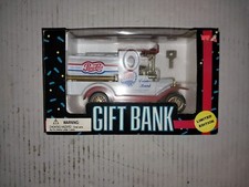 Pepsi-Cola Diecast Tanker Truck Gift Bank Golden Wheel Limited Edition