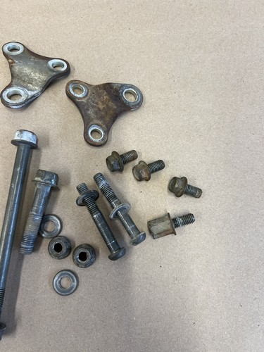 2002 Yamaha WR250F Motor Mounts Bolts Nuts B251 - Picture 4 of 5