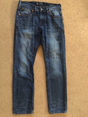 NICE Silver Konrad slim EMC Denim blue jeans mens 30-31 x 31