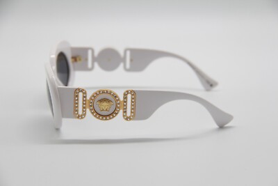 NEW VERSACE VE4426BU 314/87 MEDUSA WHITE SUNGLASSES MOD  display picture 2