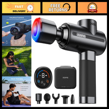 Deep Tissue Massage Gun with Heat  Cold Control  Handheld Percussion Massager
