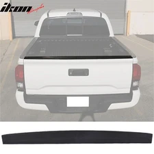 Fits 16-23 Toyota Tacoma Tailgate Molding Trunk Protector Cover Matte Black PP