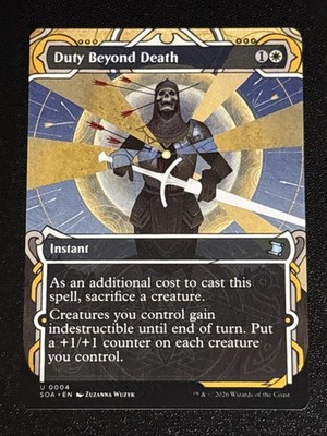 MTG Secrets of Strixhaven: Mystical Archive Duty Beyond Death 0004 NM